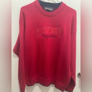 Vintage Maryland Terrapins cotton, embroidered crewneck sweater